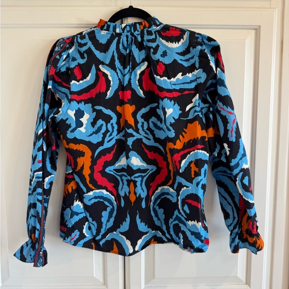 Colorful Patterned Women's Maude Vivante Top - Picture 3 of 4
